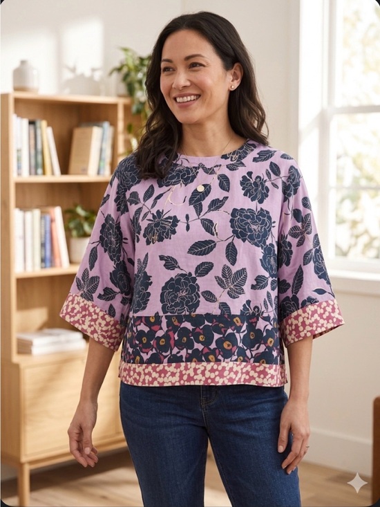 Boden Tops - Boden Large Floral Blouse